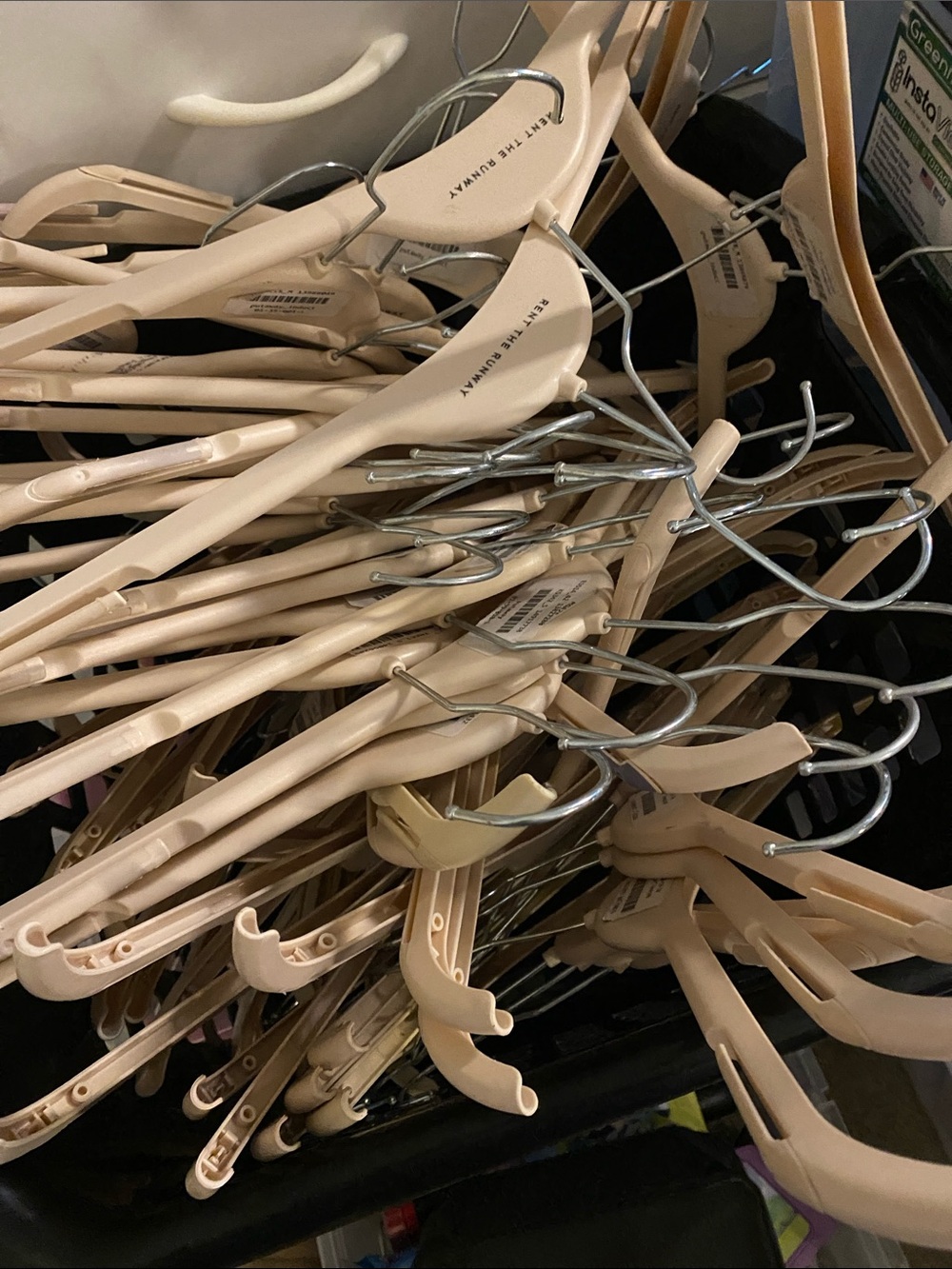 Rent The Runway hangers